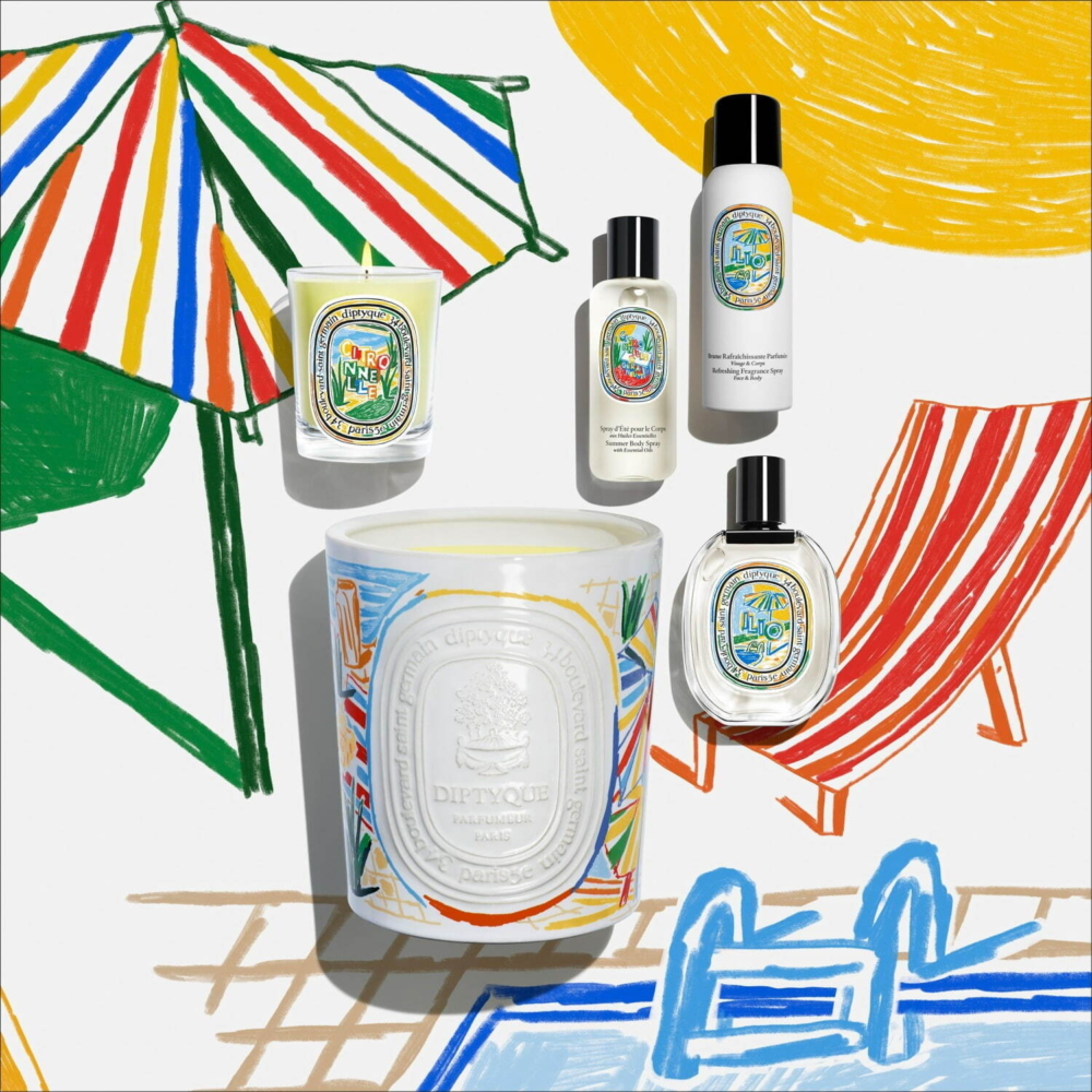 邀請法國藝術家Alexandre Benjamin Navet以地中海美景為靈感創作手繪感十足的瓶身