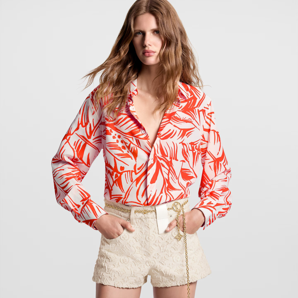 「LV By The Pool」推出刺繡、棕櫚樹印花