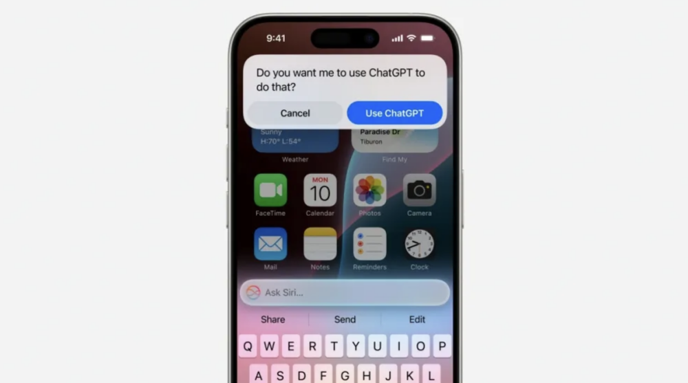 內置ChatGPT提升Siri效率