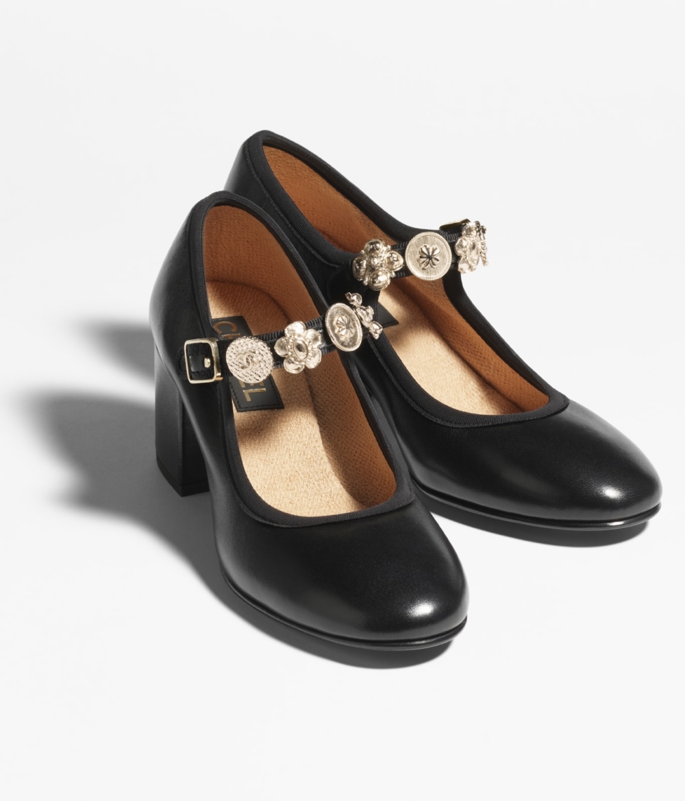 CHANEL新款Mary Janes