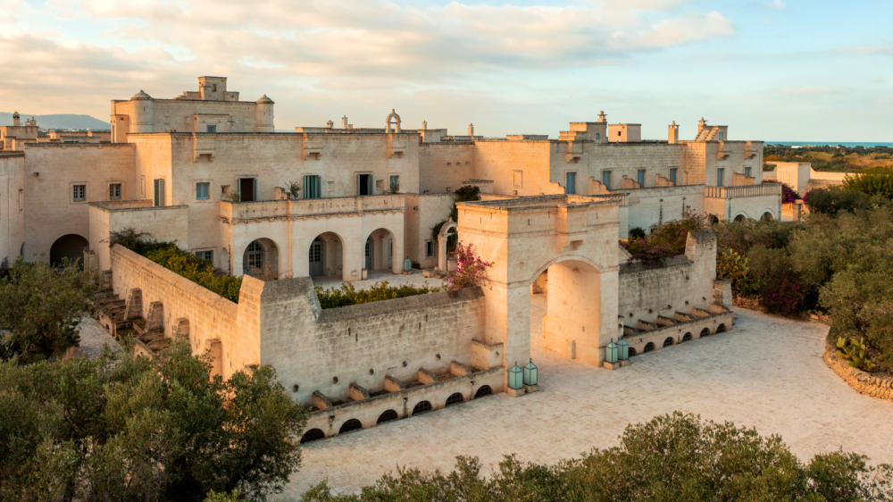 第一個建物「La Corte」是Borgo Egnazia的母體建築