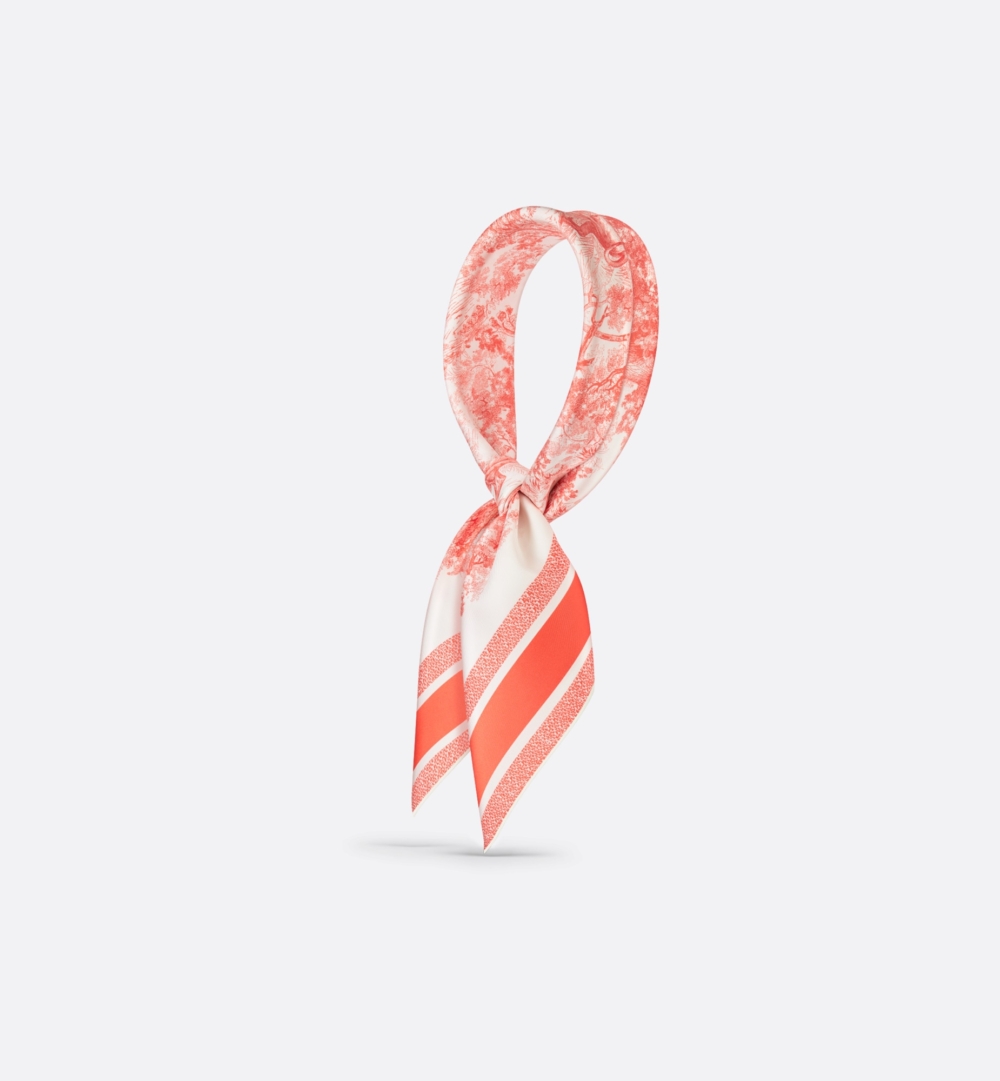 Dioriviera Toile de Jouy Sauvage 法式印花圖騰 90 方巾