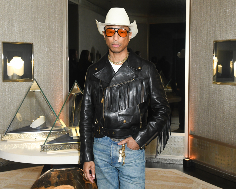 Pharrell Williams參加Tiffany Titan by Pharrell Williams新品發布晚宴