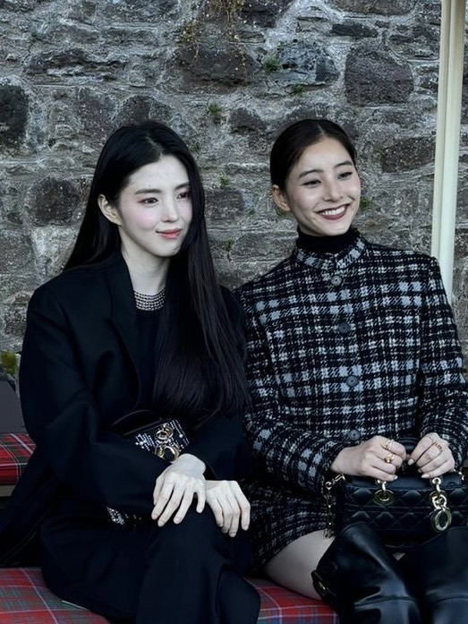 新木優子、韓韶禧兩大日韓女神更同框出鏡