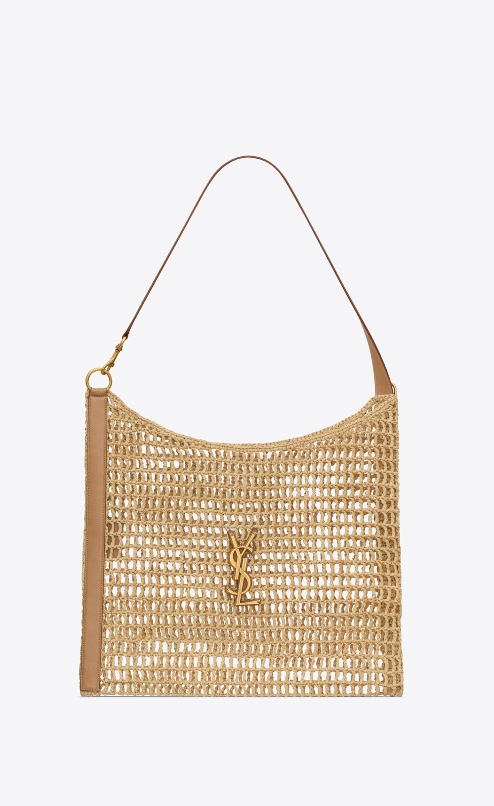 OXALIS BAG IN RAFFIA MACRAMÉ沙色