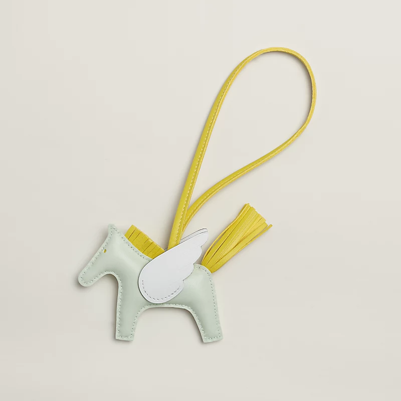 Hermès Rodeo皮製小馬吊飾