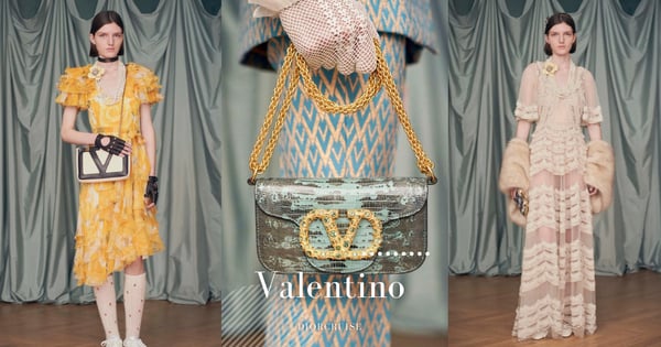 才上任2個月！Alessandro Michele釋出在Valentino首部作品，揉入復古情懷與品牌輪廓開啟新篇章