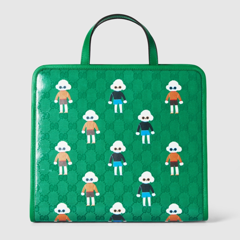 兒童 GUCCI 狗狗印花Tote Bag