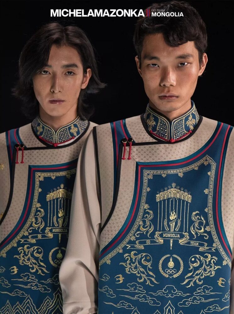 風靡全球的「奧運蒙古隊服」來自蒙古時裝設計姐妹Michel & Amazonka