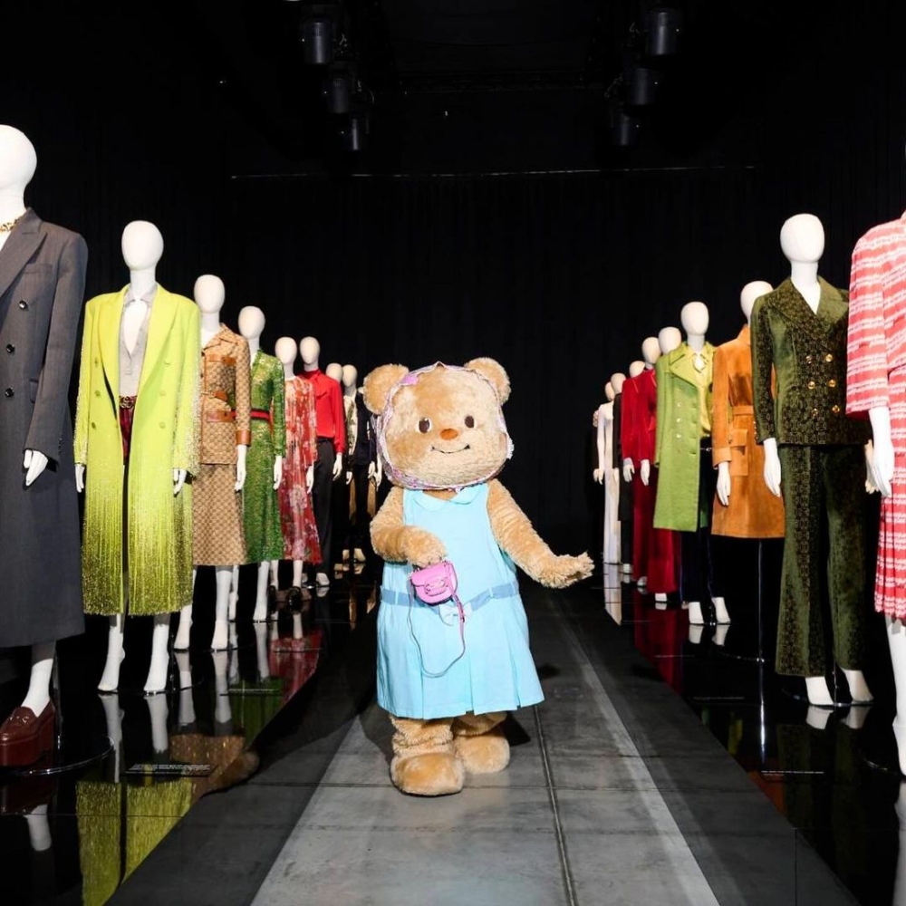 Butterbear還在展場走秀