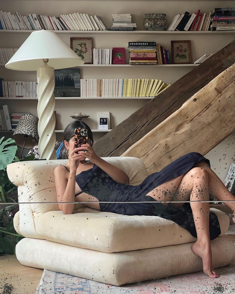 Jeanne Damas的風格和Jane Birkin非常相似