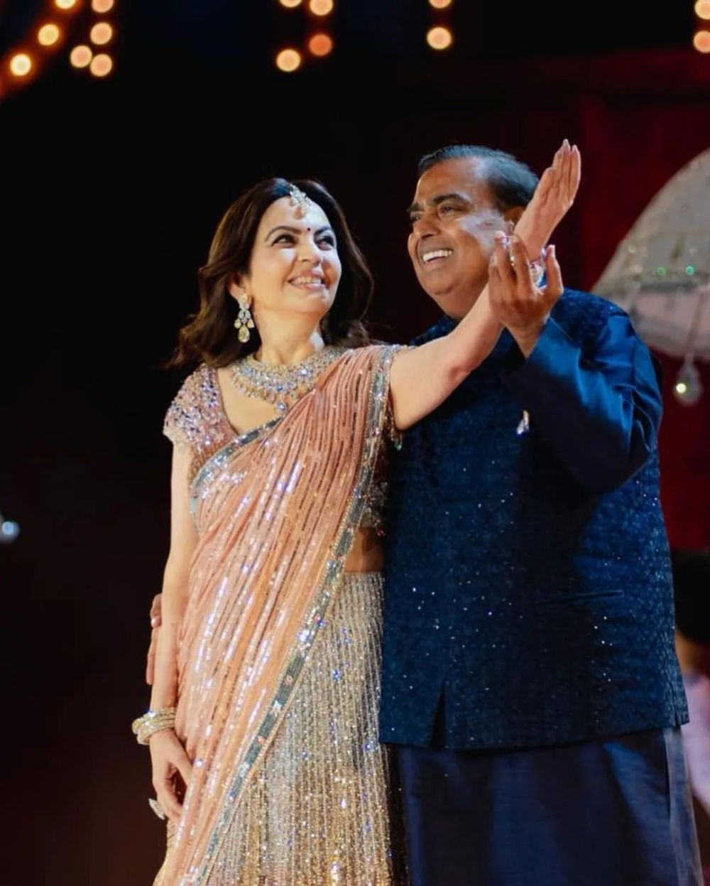 Mukesh Ambani出身低種姓「吠舍」,太太Nita Ambani則是高種姓「婆羅門」