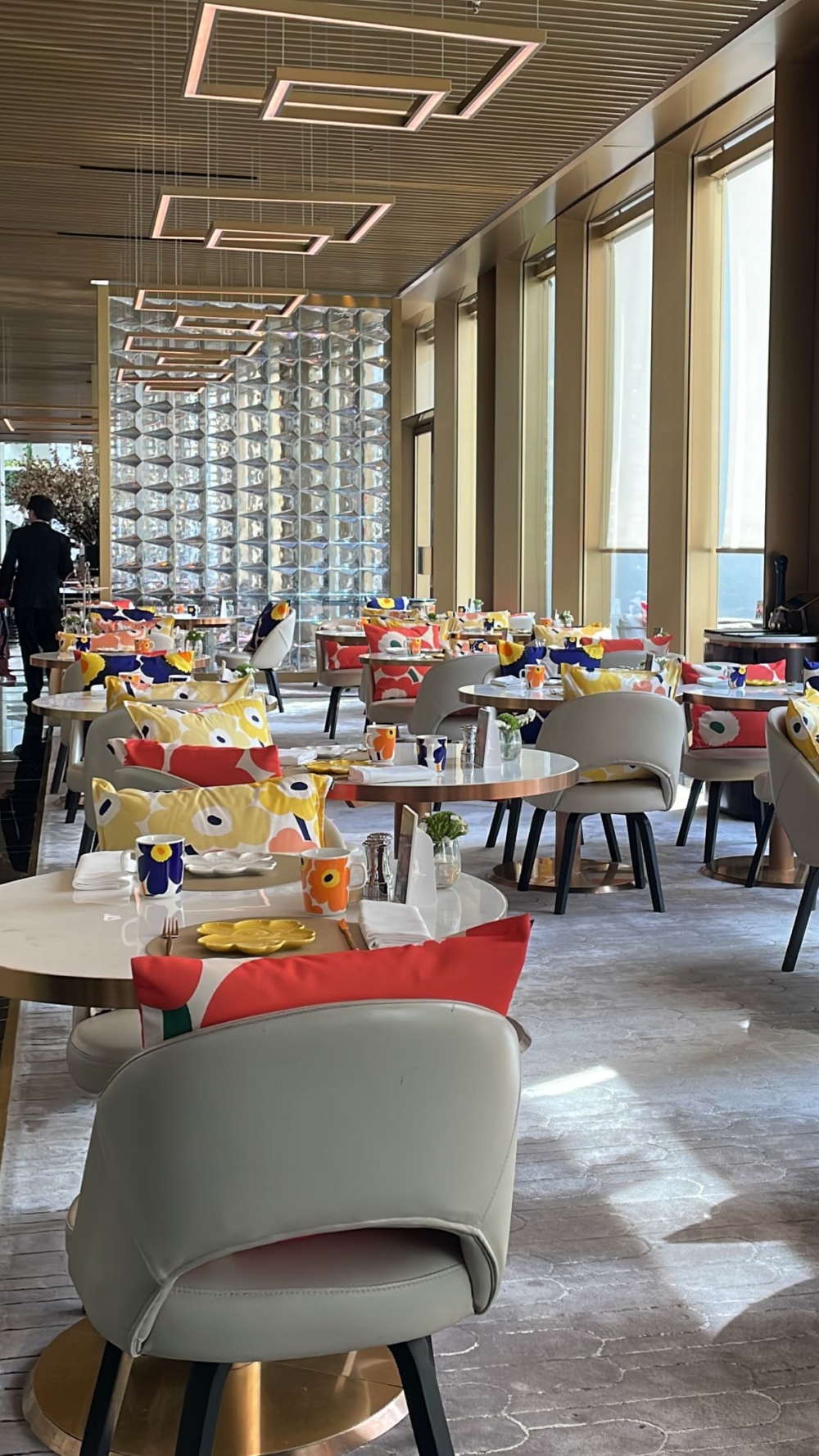 除了餐具,酒店花園樓層餐廳Garden Lounge更會於聯乘合作期間,加入UNIKKO元素的裝飾及佈置。