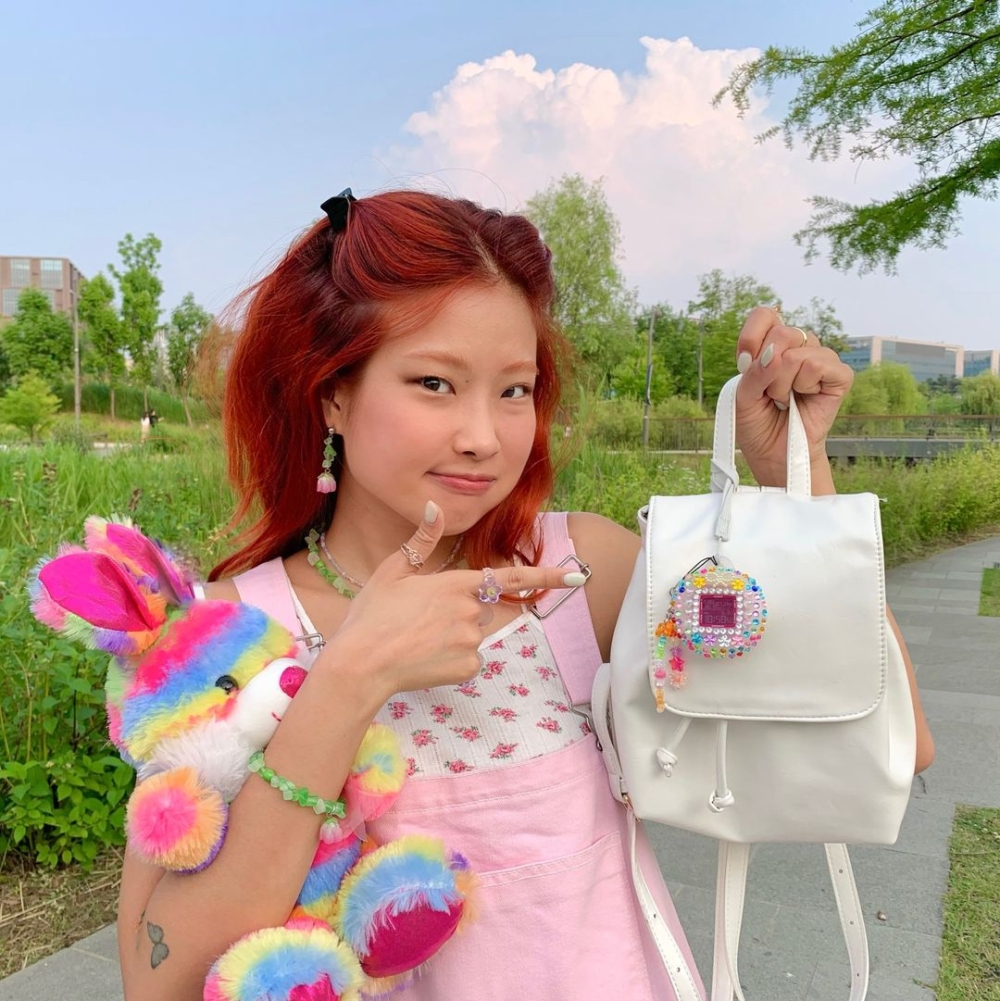 掛在包包上非常可愛