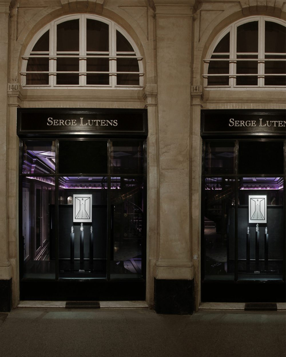 Serge Lutens先生選址首間旗艦店建於巴黎皇家宮殿。