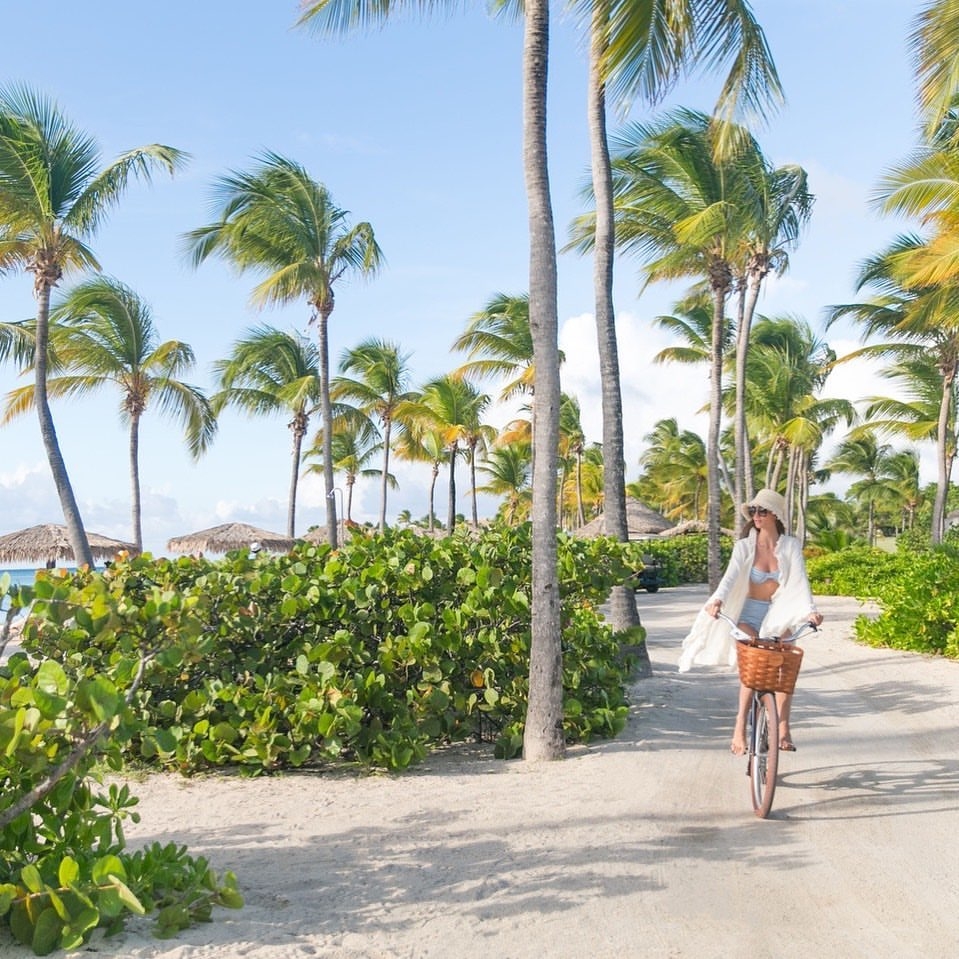 島嶼上就像一個「小伊甸園」