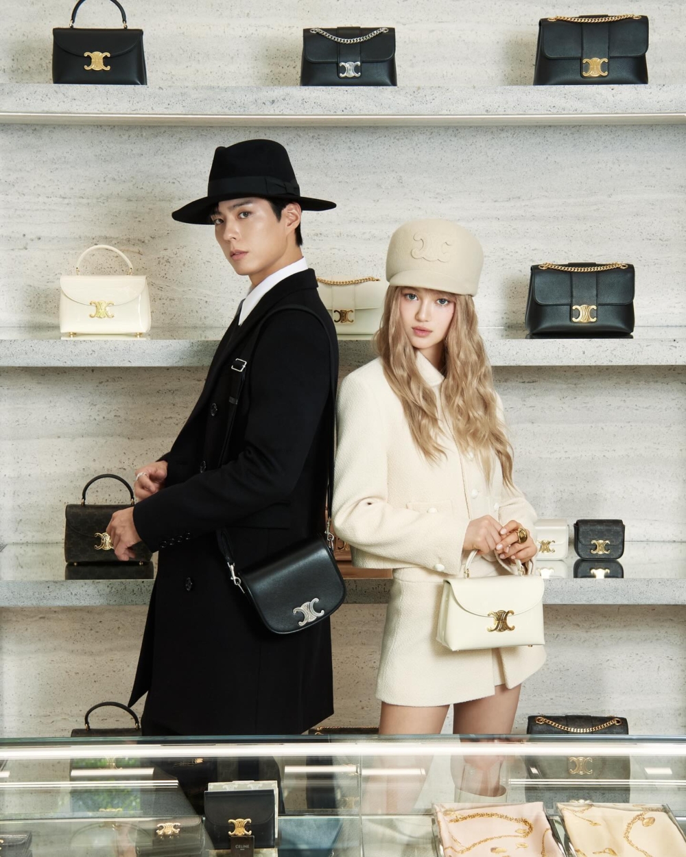 Danielle與朴寶劍再度於CELINE活動上合體