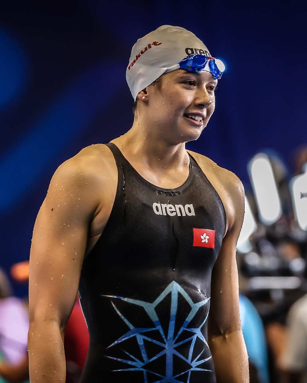 即使頭髮結冰何詩蓓仍自律訓練