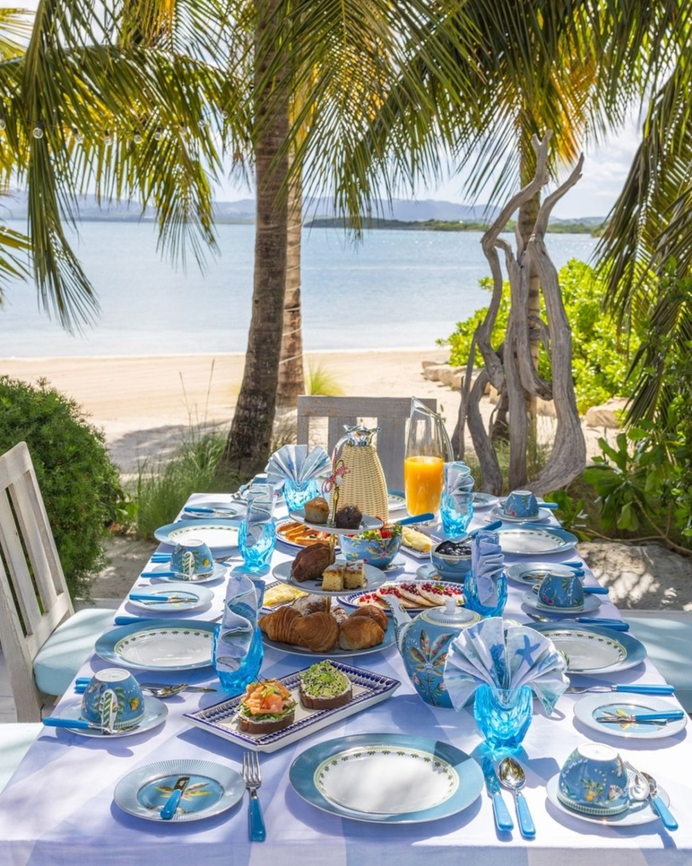 島上的餐食選擇非常多樣化