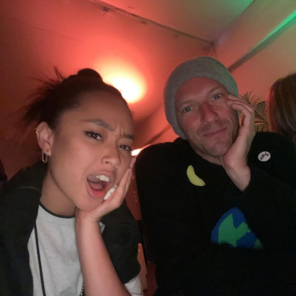 Griff和Coldplay主唱Chris Martin