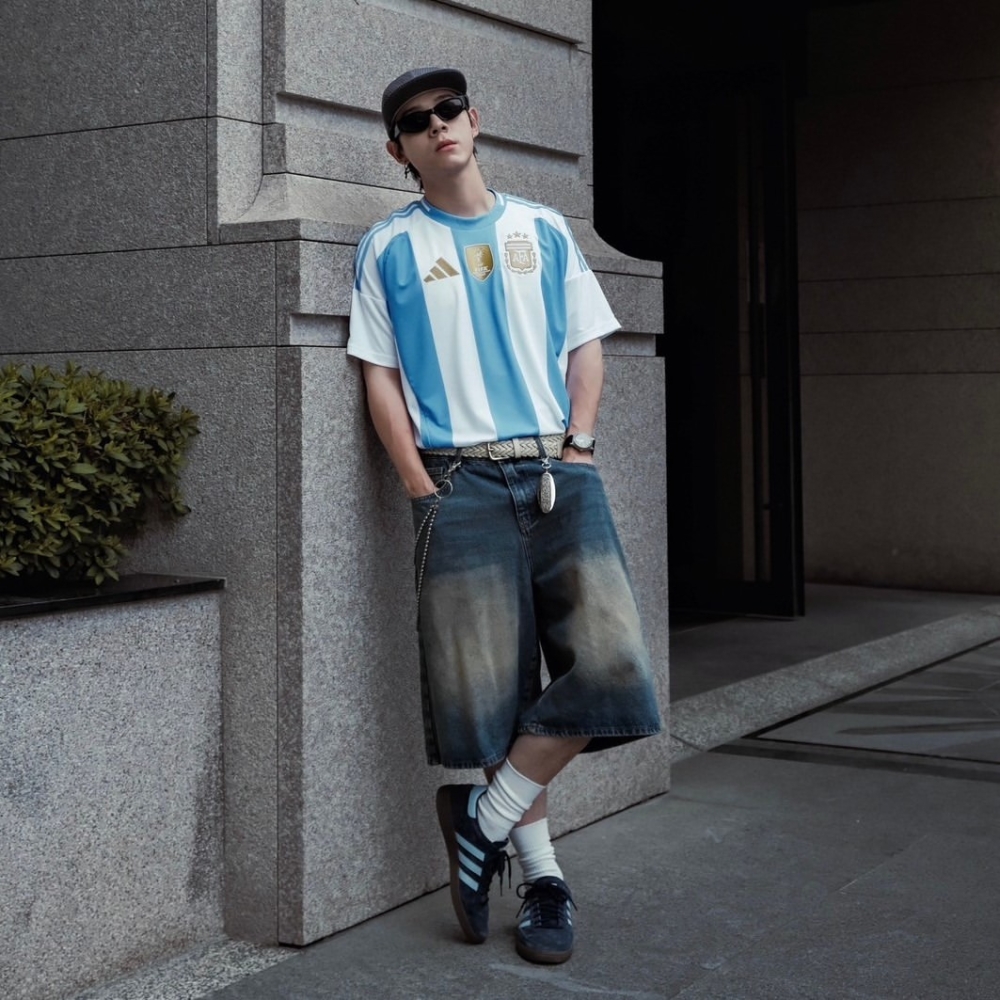 波衣融合運動、牛仔的混搭感