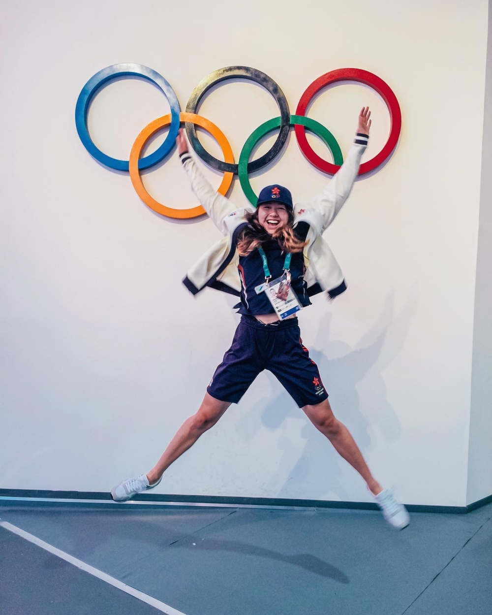 即使頭髮結冰何詩蓓仍自律訓練