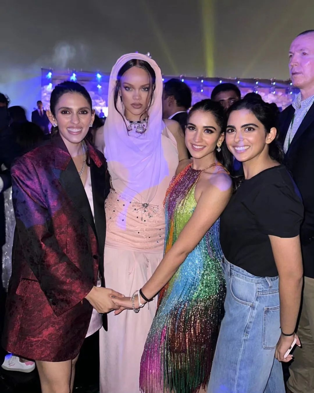 Rihanna也到場參加Party演出