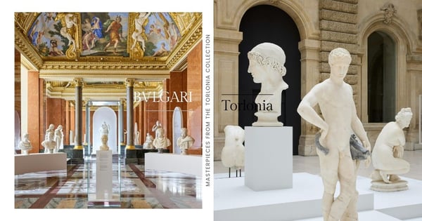 世界典藏的非凡大理石雕像：BVLGARI贊助Torlonia修復雕塑，首度離開義大利到法國羅浮宮展出