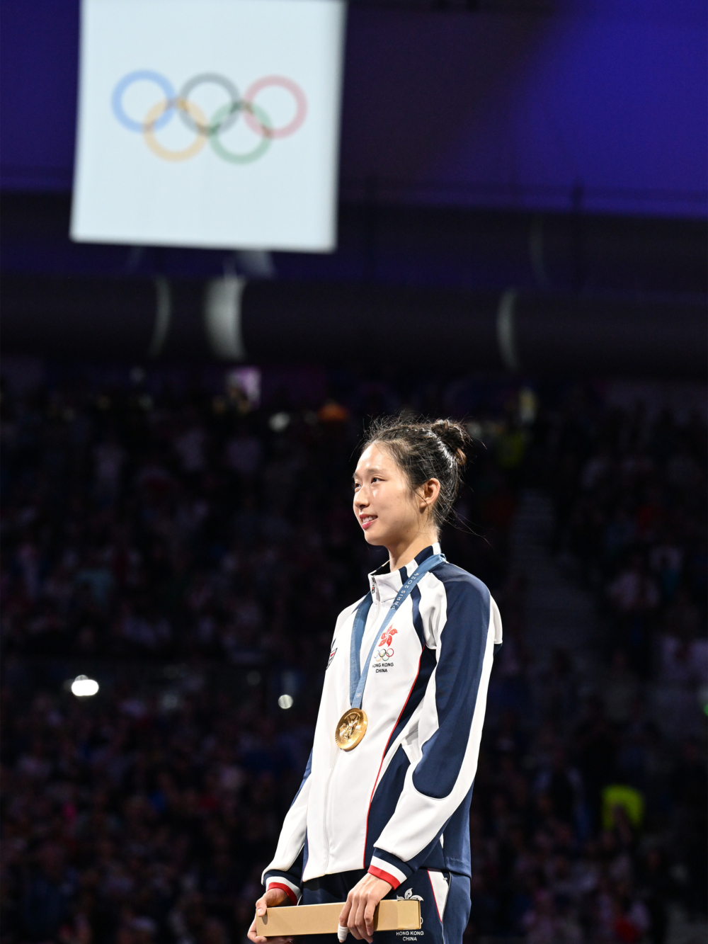 2024巴黎奧運｜摘下香港第一金！「世一劍后」江旻憓