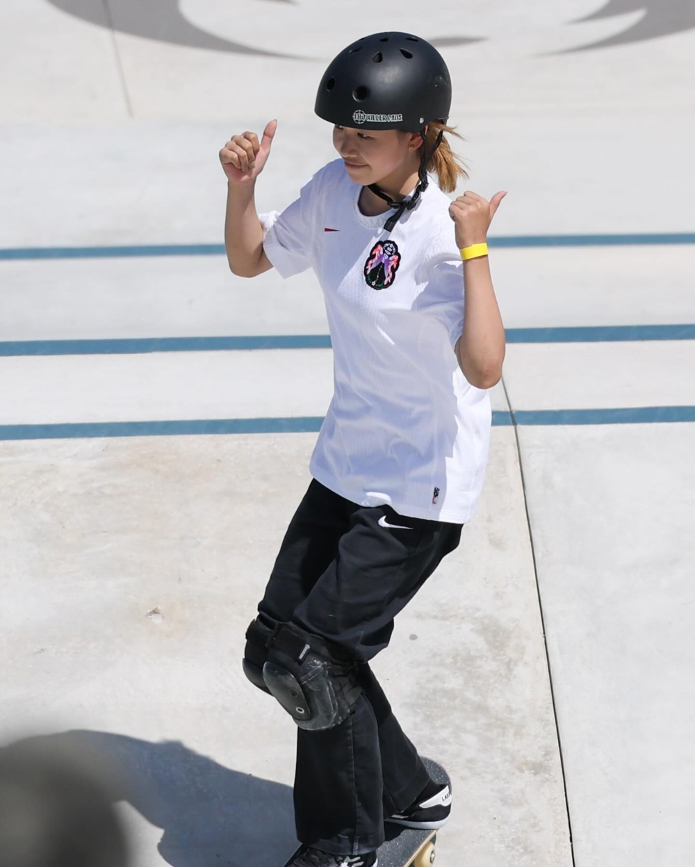 年僅14歲的吉澤戀更是首次參加奧運比賽，並以4個高難度的花式技巧，拿到96.49的高分