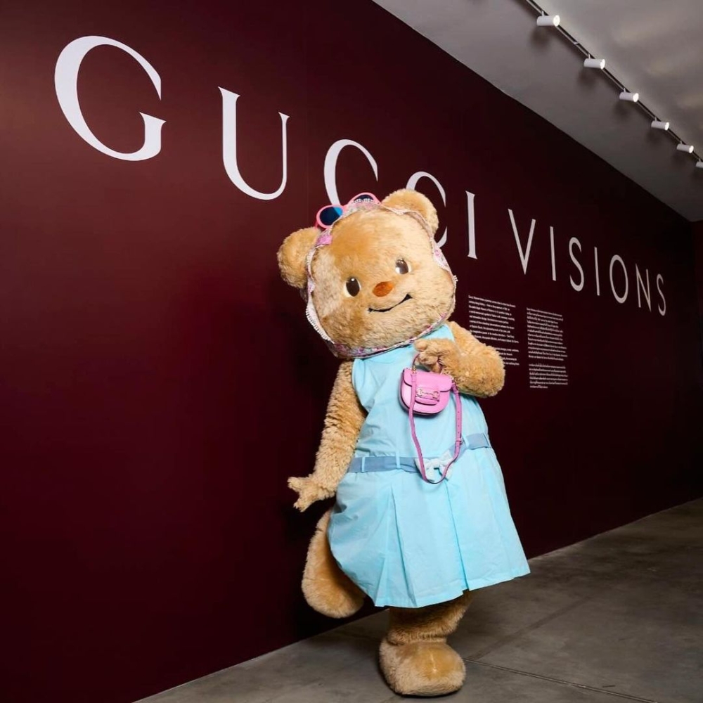 Butterbear近日被Gucci邀請去看Gucci Visions展覽