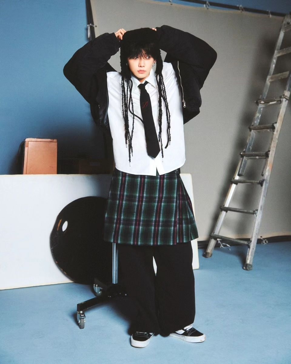 男生也能嘗試裙褲穿搭