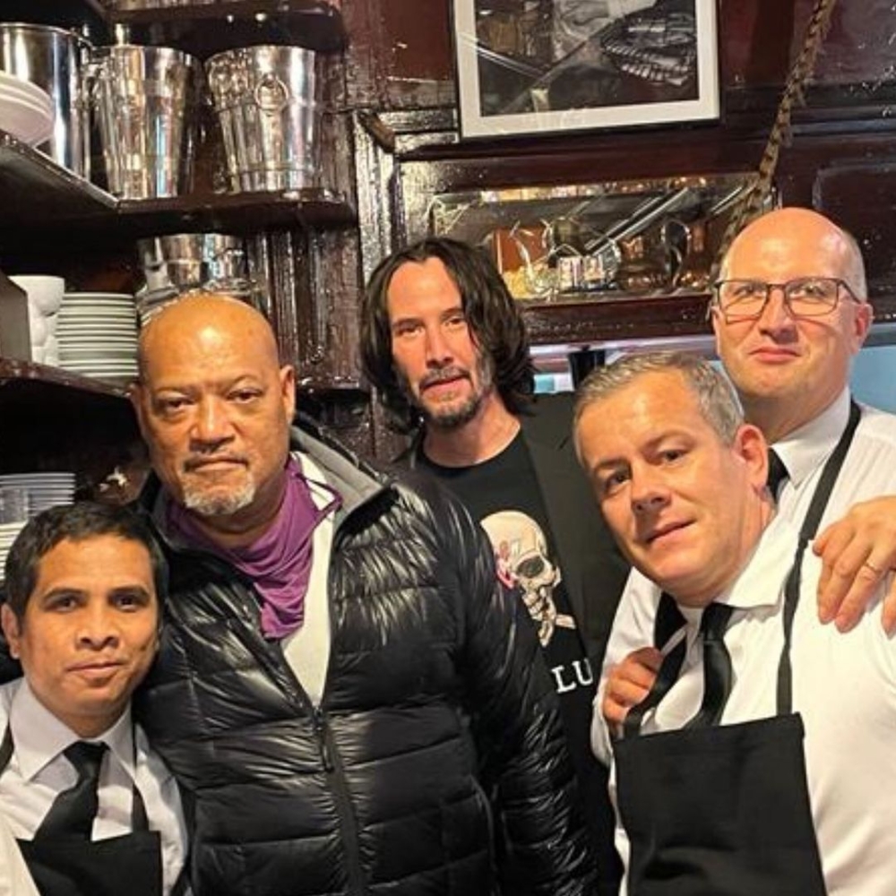 Keanu Reeves曾到店裡用餐