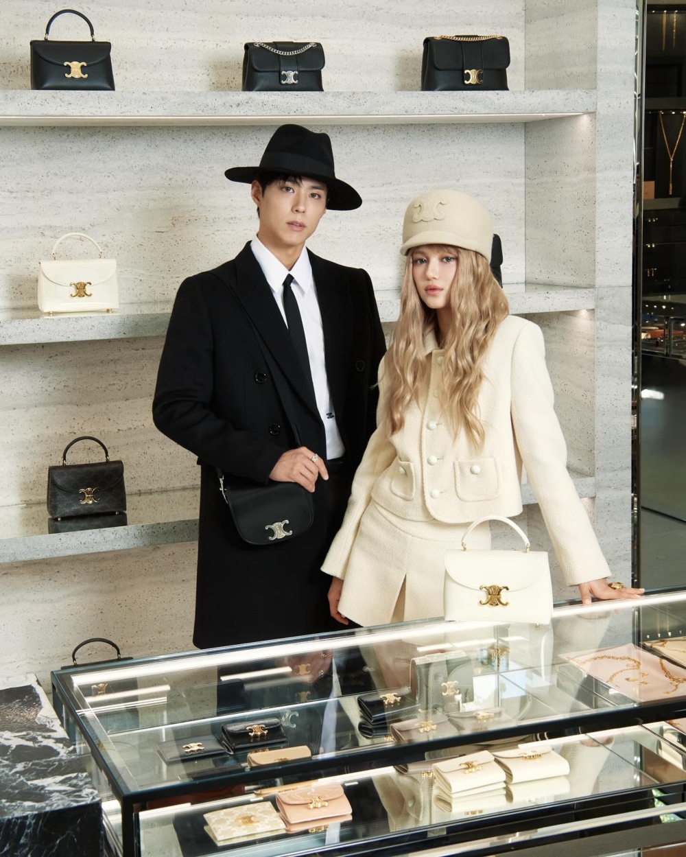 Danielle與朴寶劍再度於CELINE活動上合體