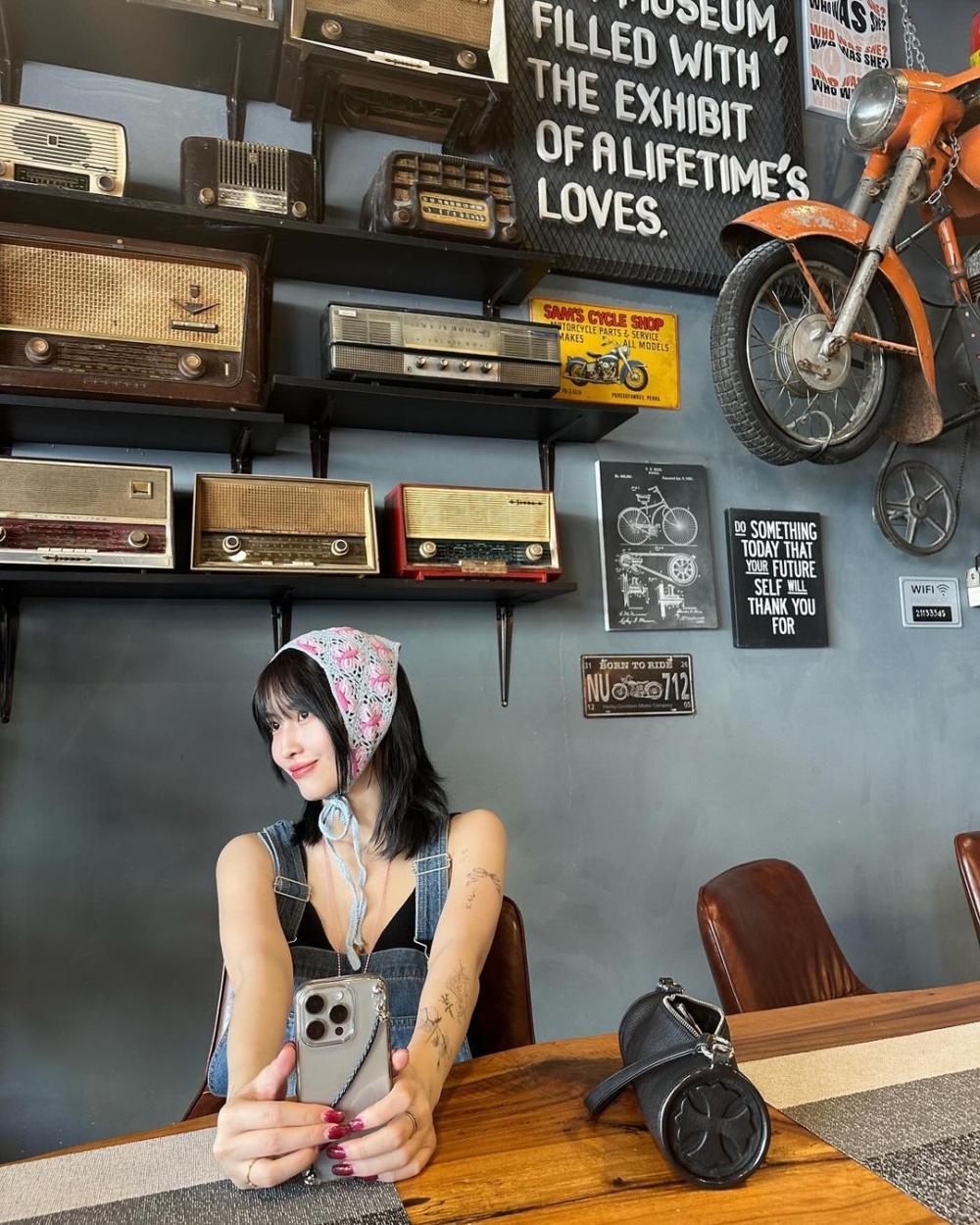 甜美感的鉤織、蕾絲頭巾，打造可愛俏皮的田園風