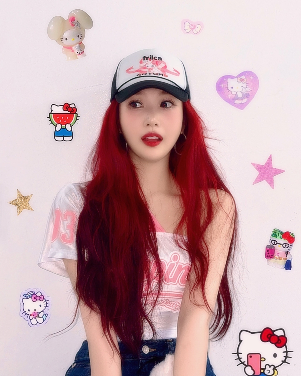 Y2K拍照潮流韓星也跟上