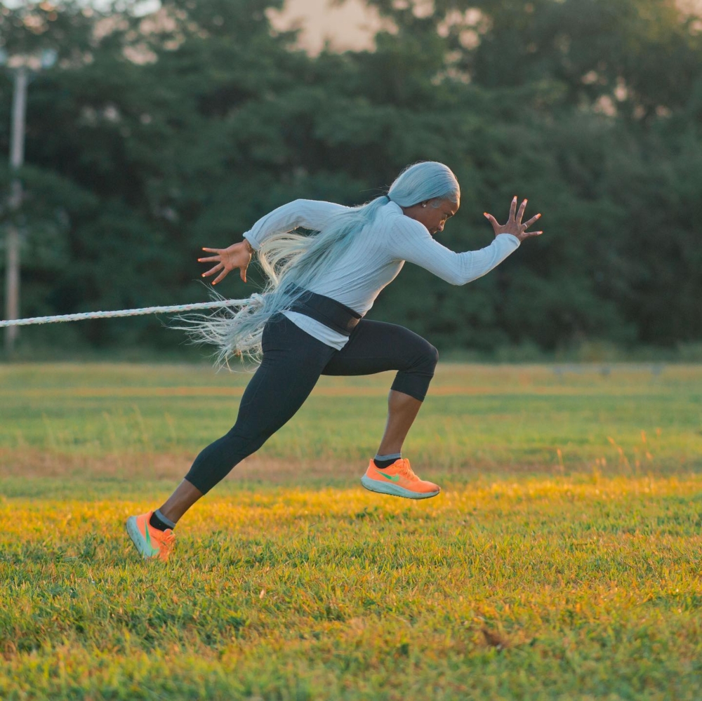 Shelly-Ann Fraser-Pryce在賽場上的穿搭同樣讓人驚艷
