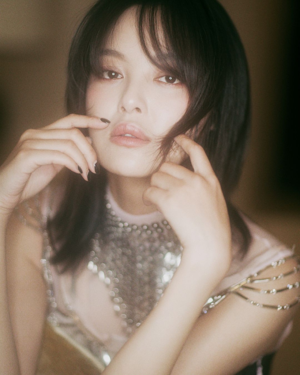 中長鎖骨髮很有女人味