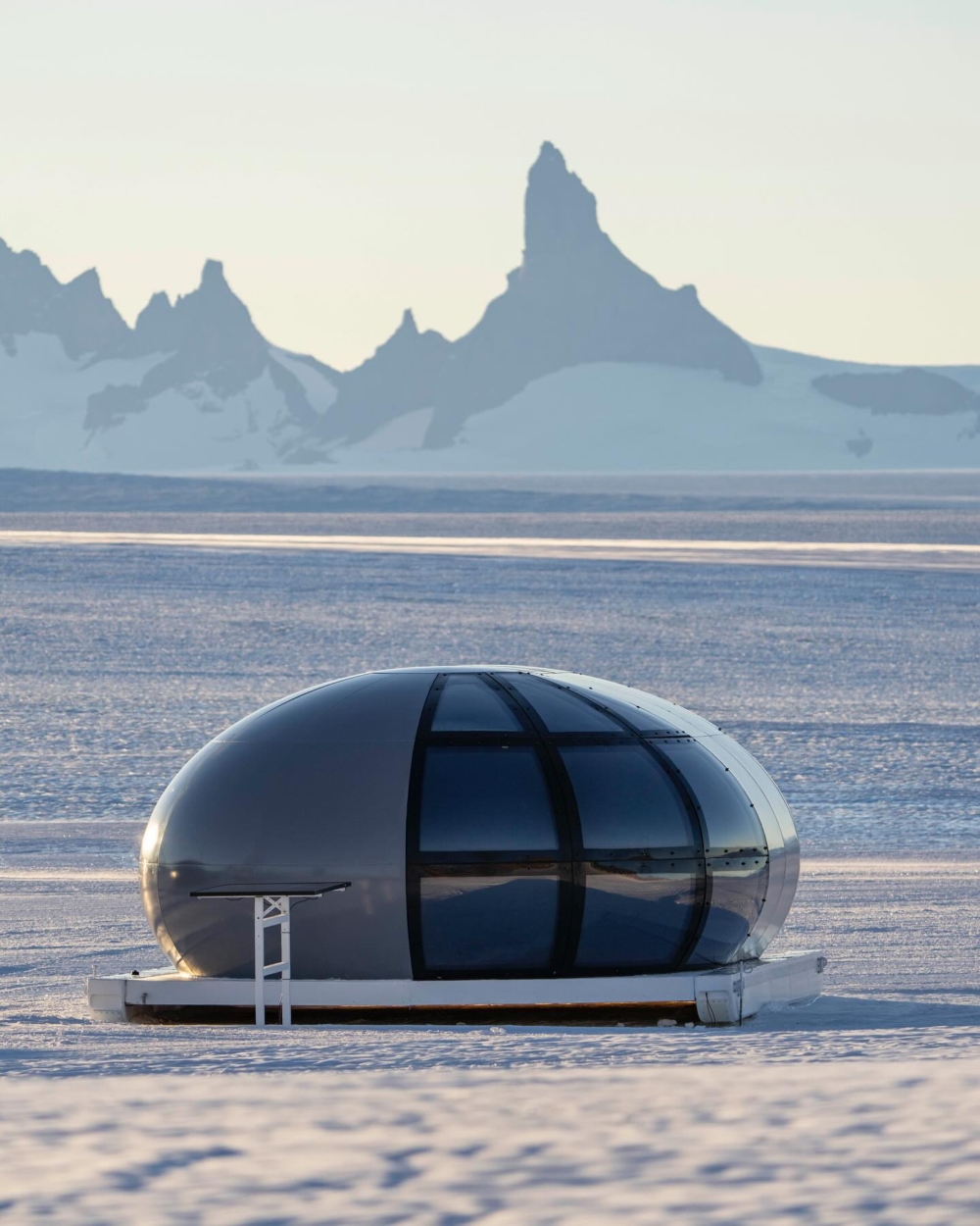 以太空艙為主題的Echo有著6座「Sky Pods」