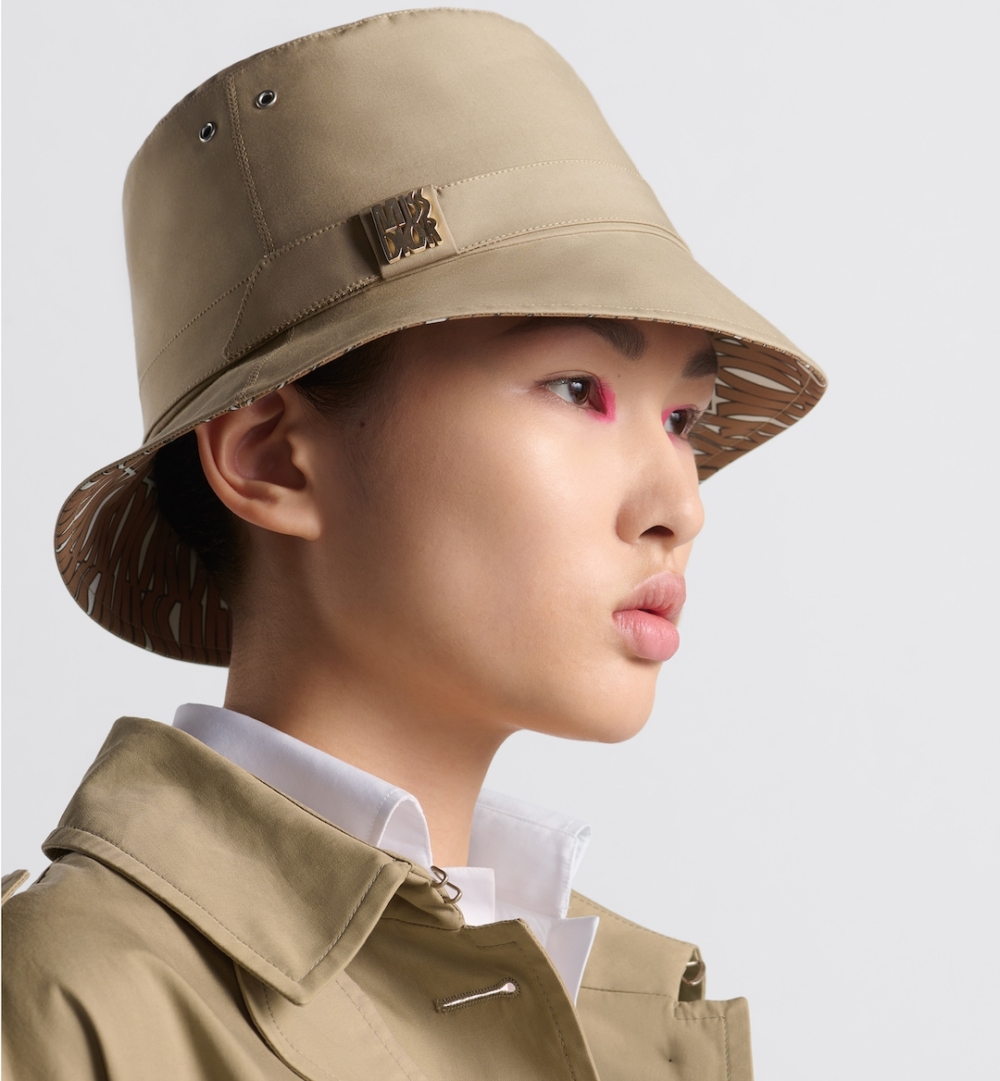 Dior Teddy-D Miss Dior Allover 窄邊漁夫帽
