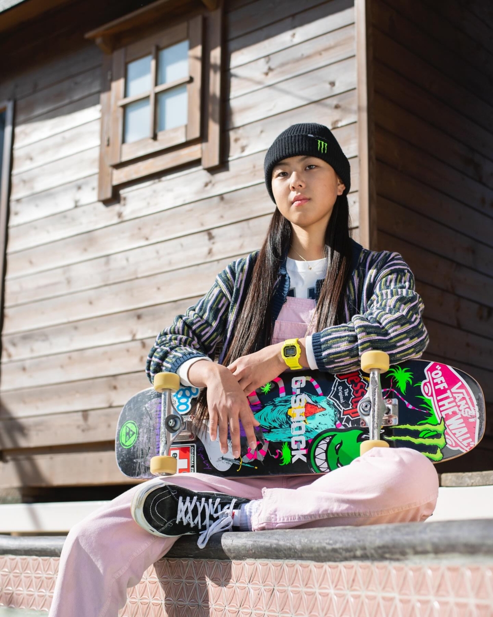 14歲少女稱霸女子滑板公園賽