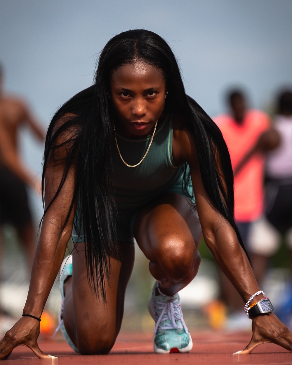 深受母親影響挖掘田徑天份