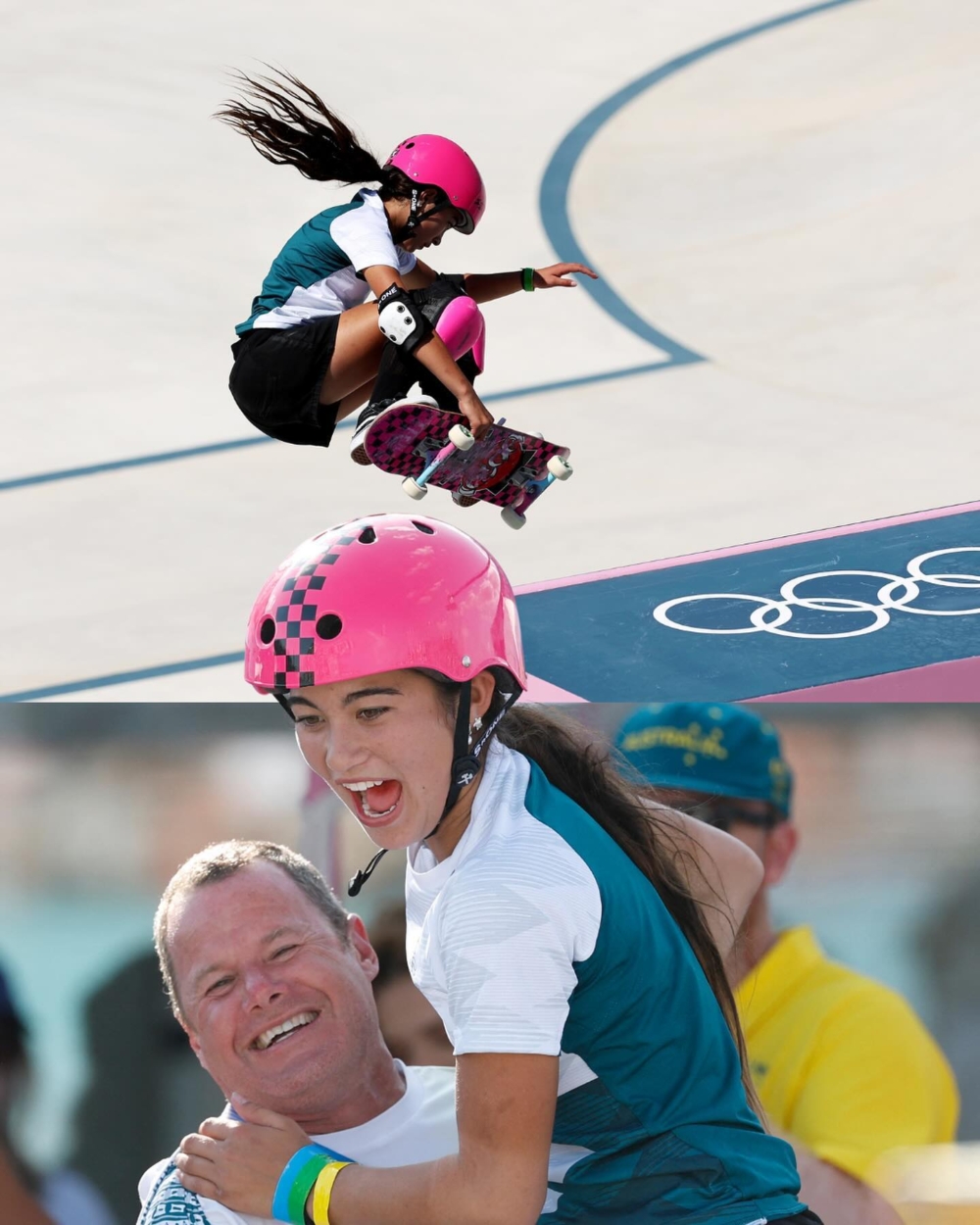 2023年6月更創造了滑板歷史，成為繼職業滑板運動員Tony Hawk後，第一位在空中完成720度空中旋轉兩圈的女滑板手
