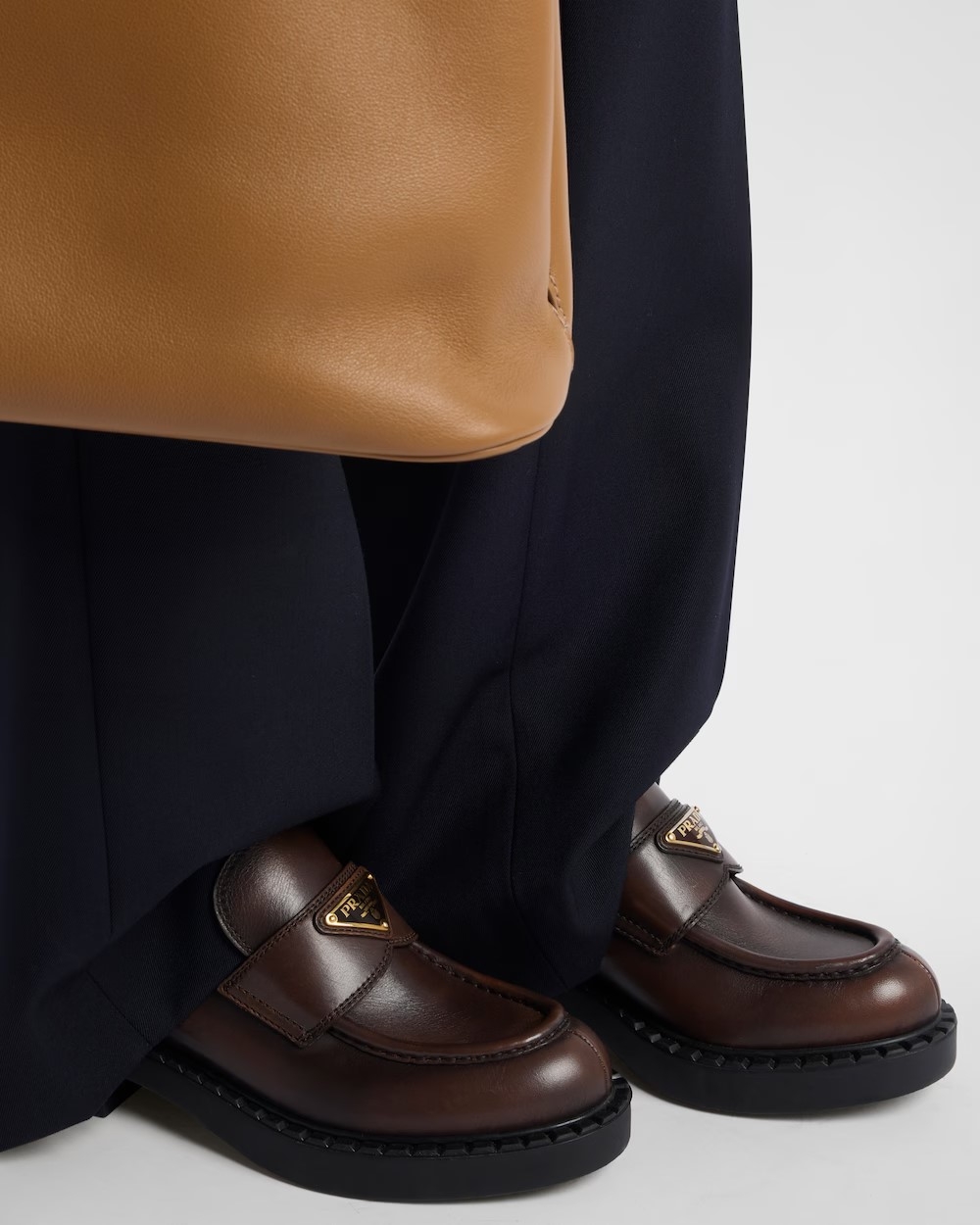 Chocolate 咖啡色仿舊皮革鞋