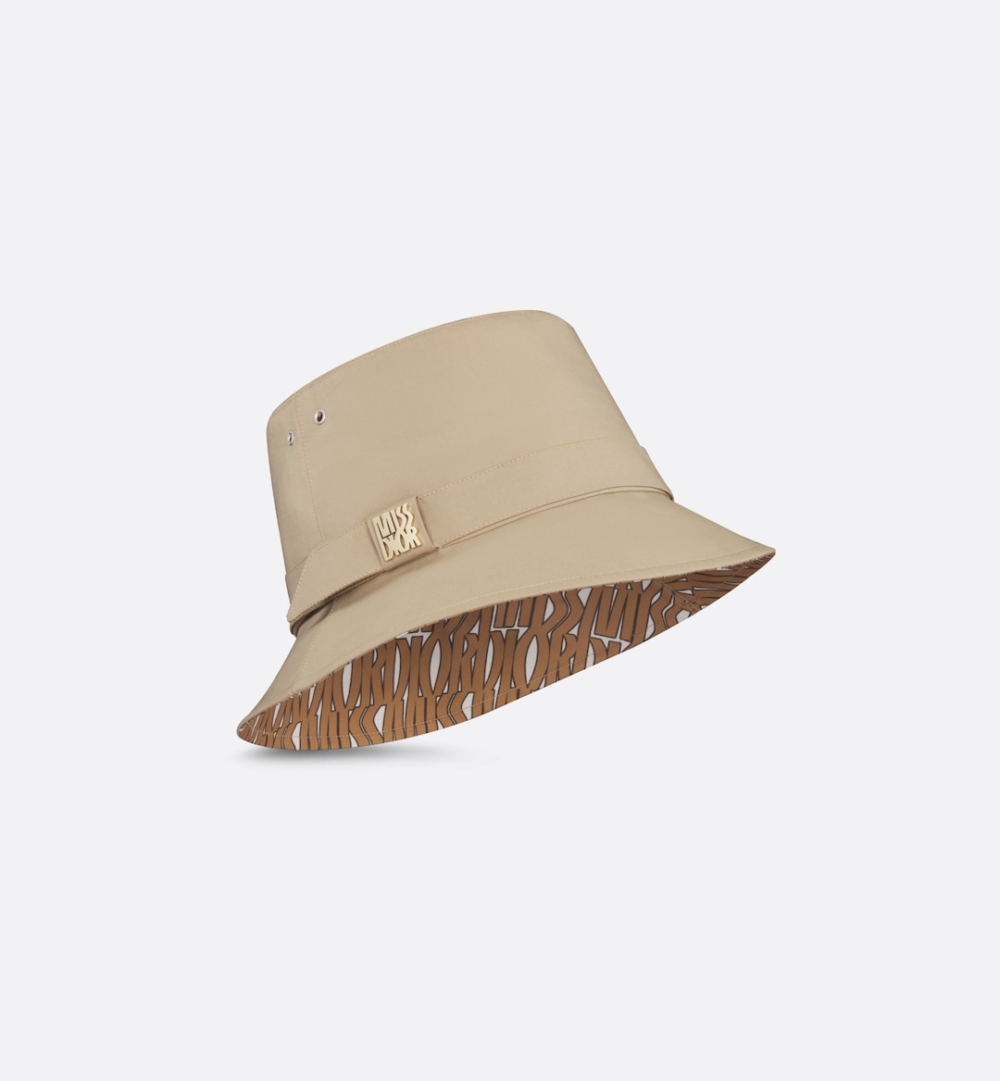 Dior Teddy-D Miss Dior Allover 窄邊漁夫帽