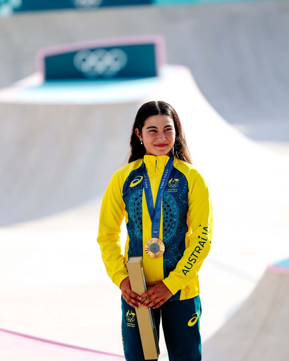 自7歲起開始學滑板Arisa Trew