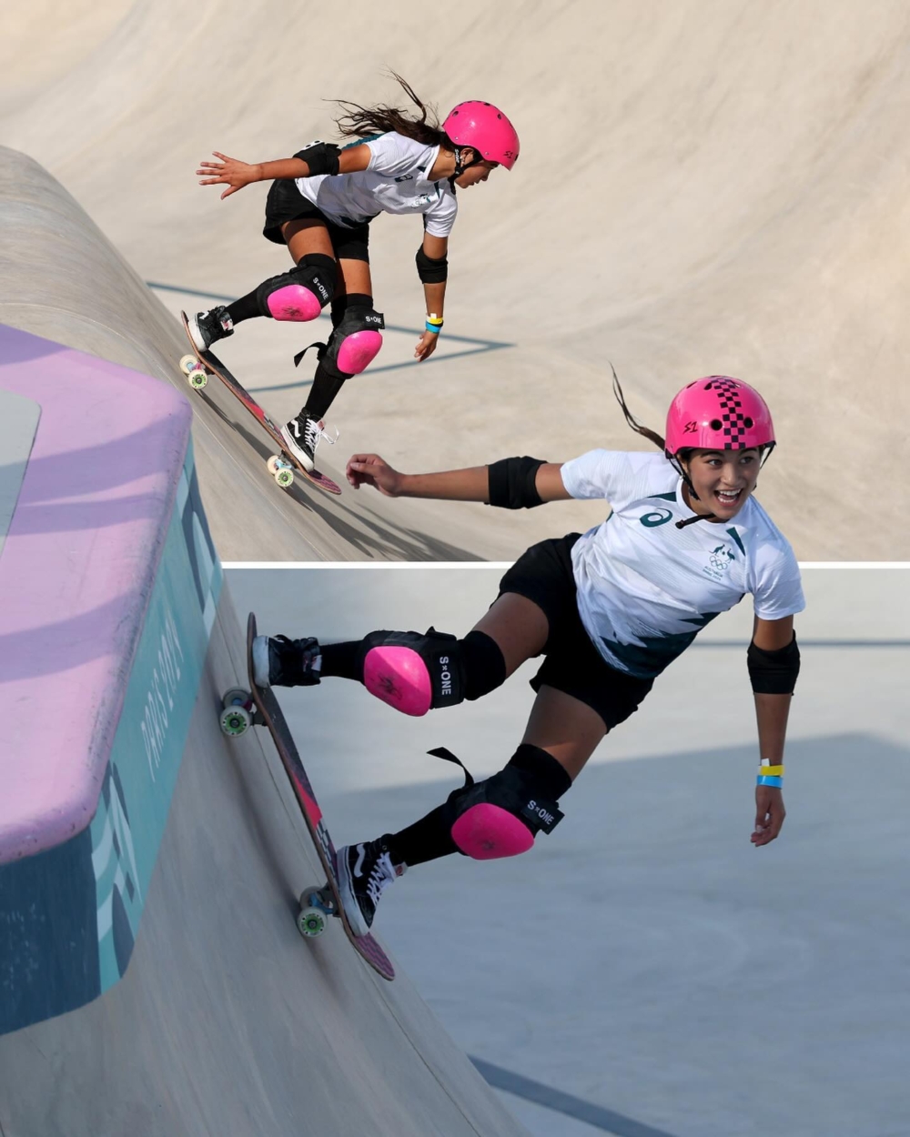 突破女子滑板極限