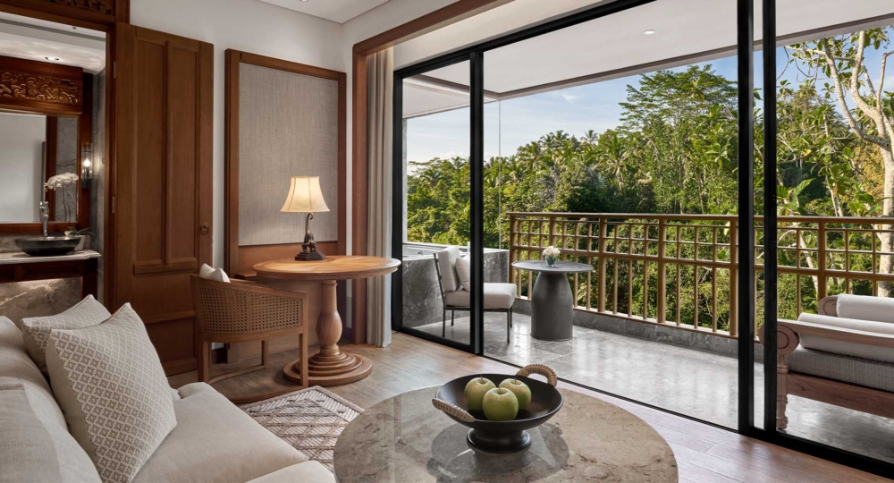 套房也能一覽窗外景色，別有一番風趣體驗