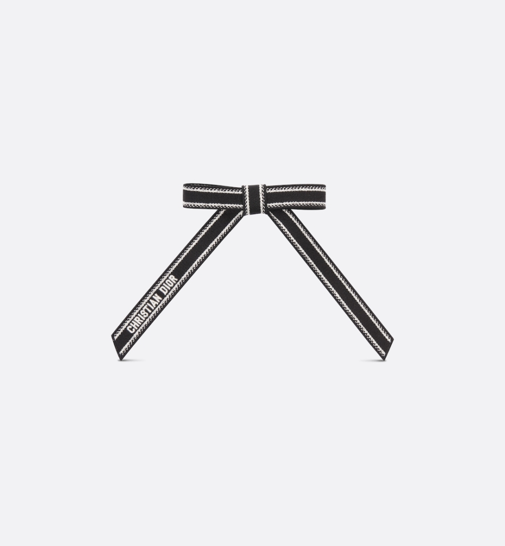 Christian Dior 刺繡 Dior Twist 蝴蝶結