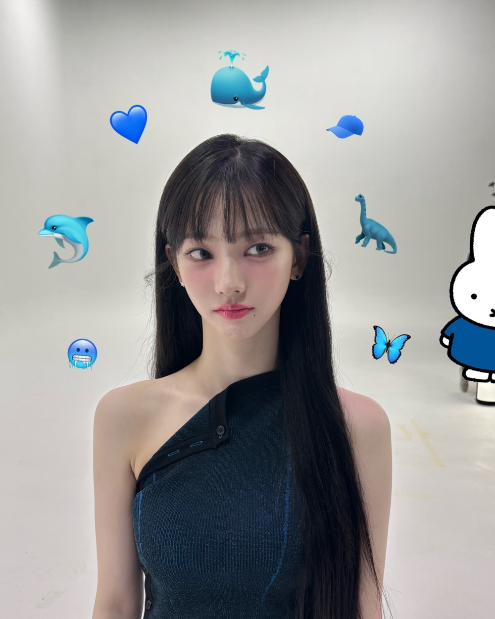 Y2K拍照潮流韓星也跟上